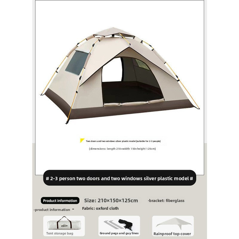 Automatic Pop Up Camping Tent