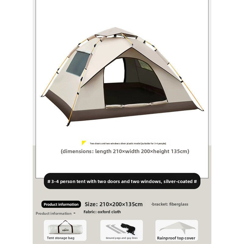 Automatic Pop Up Camping Tent