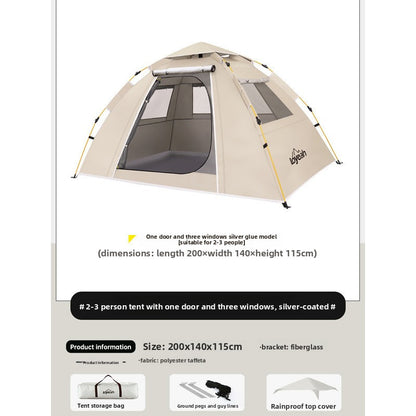 Automatic Pop Up Camping Tent