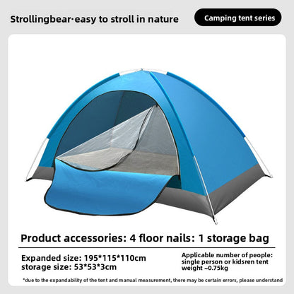Automatic Pop Up Camping Tent with Sun Protection