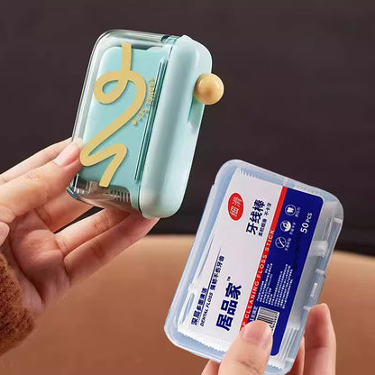 Automatic Pop-up Dental Floss Container