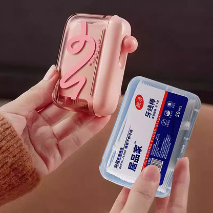 Automatic Pop-up Dental Floss Container