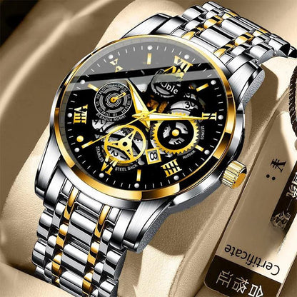 Automatic Quartz Hollow Retro Mens Watch
