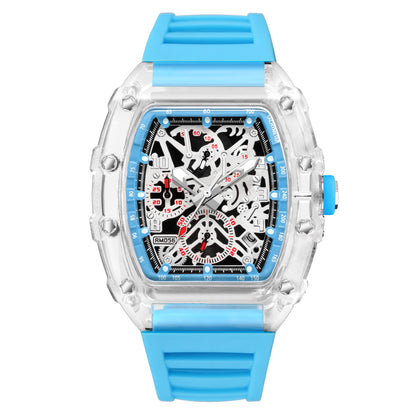 Automatic Quartz Luminous Waterproof Barrel Watch