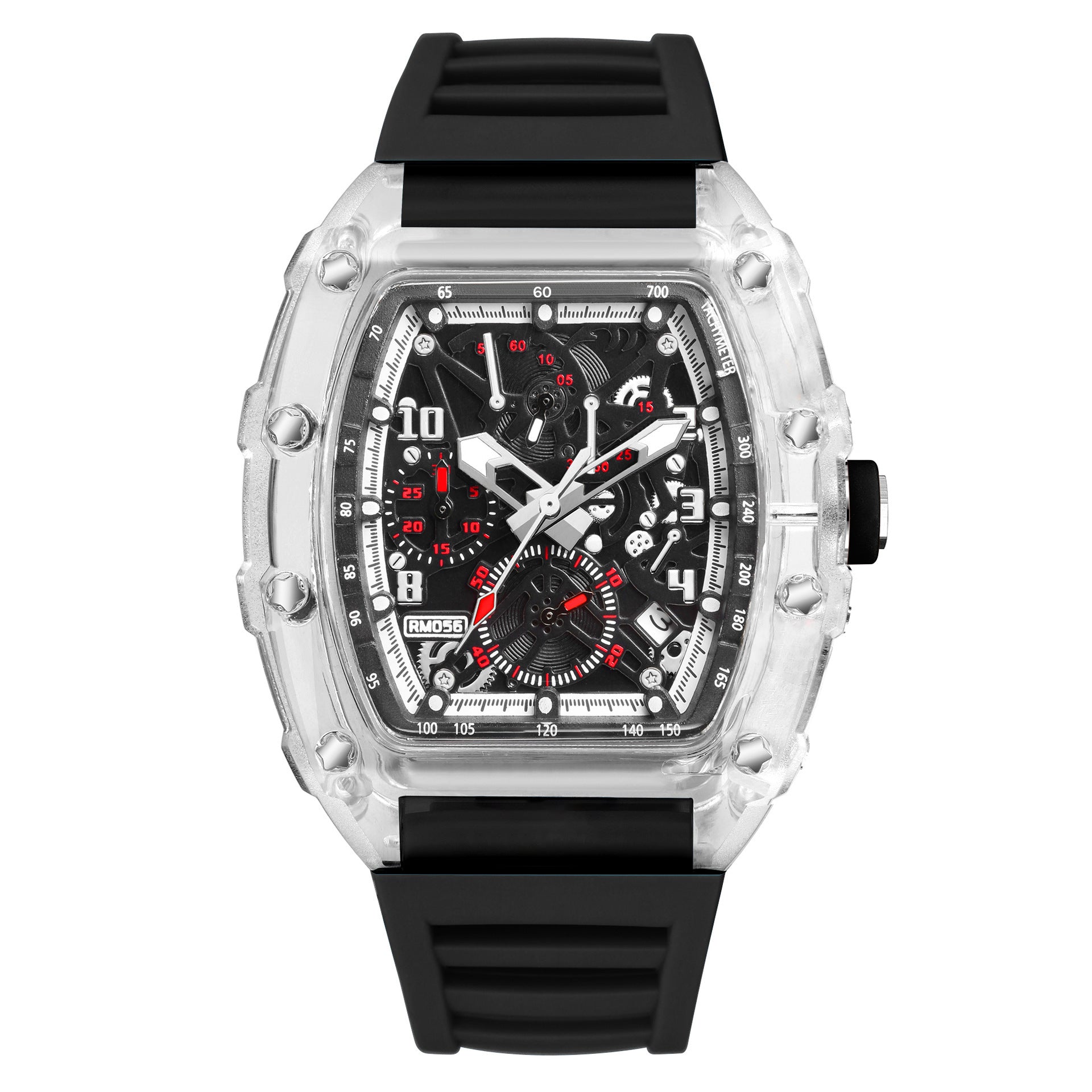 Automatic Quartz Luminous Waterproof Barrel Watch