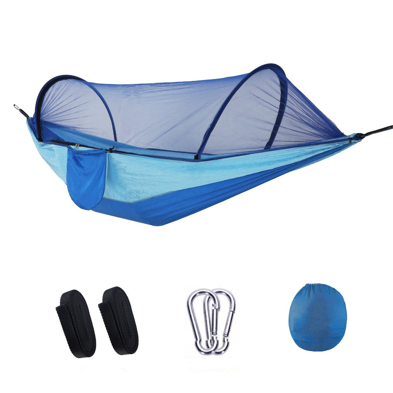 Automatic Quick-Open Mosquito Net Hammock