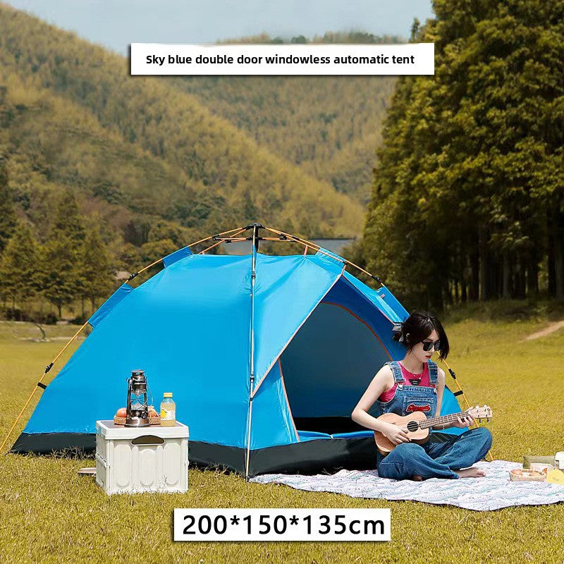 Automatic Quick Open Waterproof Camping Tent