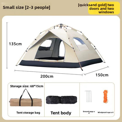 Automatic Quick Open Waterproof Camping Tent