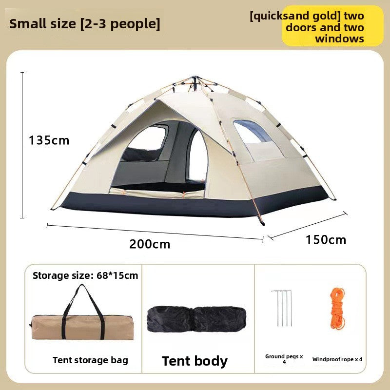 Automatic Quick Open Waterproof Camping Tent