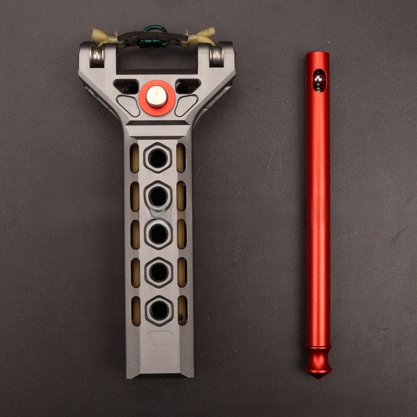 Automatic Rapid-Fire Metal Slingshot with Auto-Loading