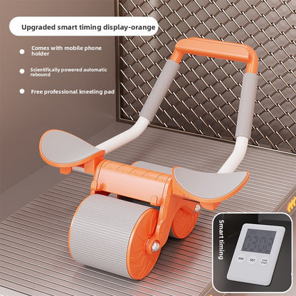 Automatic Rebound Abdominal Wheel with Elbow Support