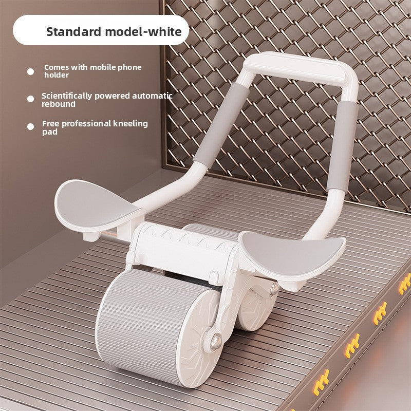 Automatic Rebound Abdominal Wheel with Elbow Support