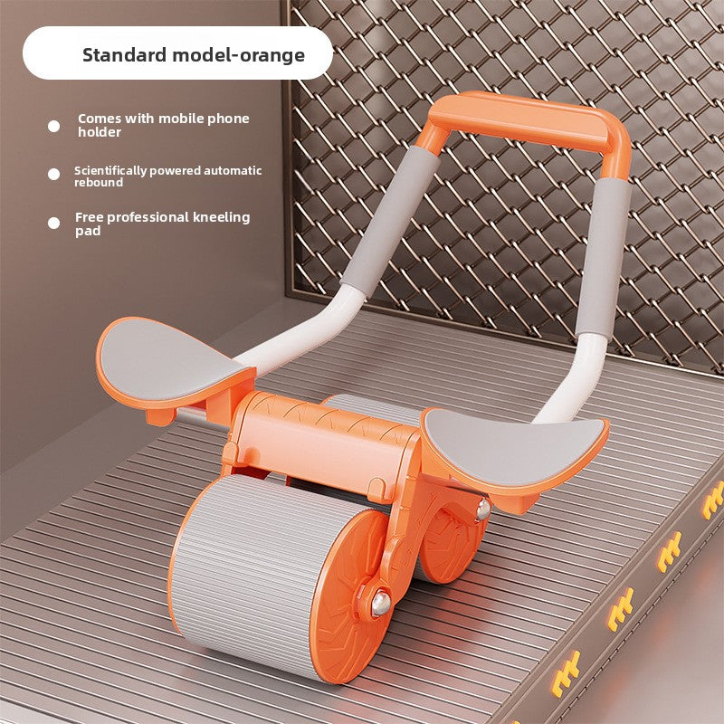Automatic Rebound Abdominal Wheel with Elbow Support