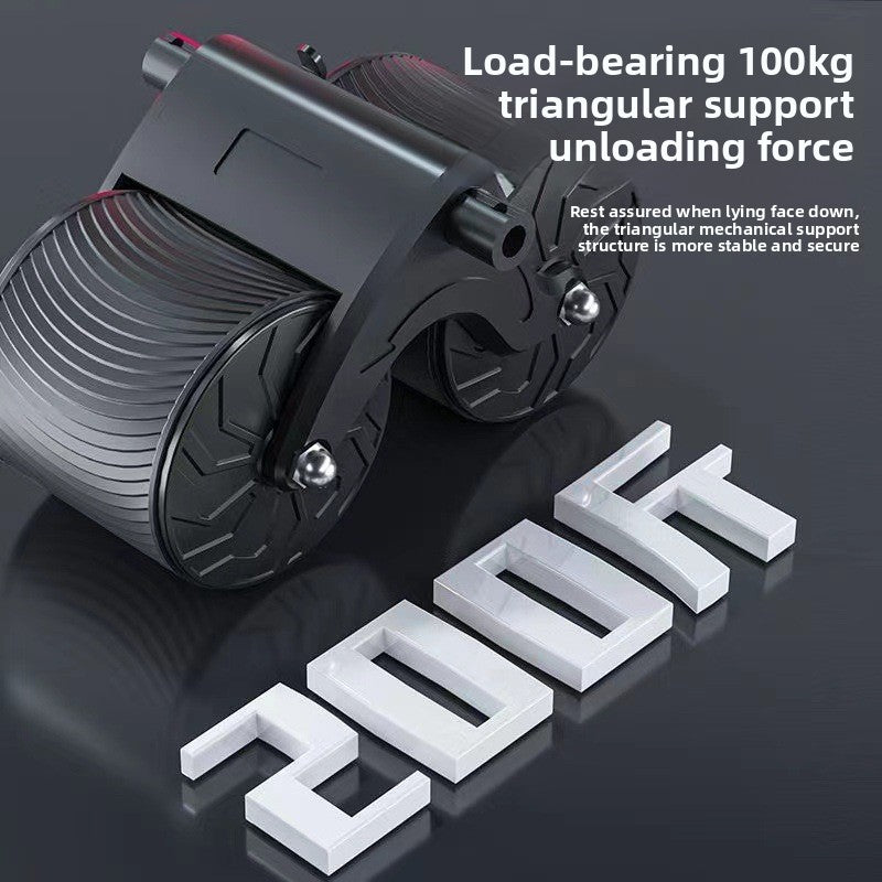 Automatic Rebound Abdominal Wheel with Timer