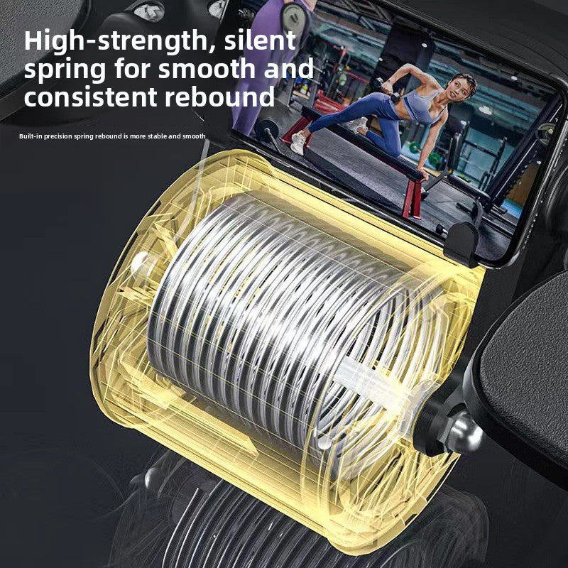 Automatic Rebound Abdominal Wheel with Timer