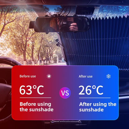 Automatic Retractable Car Sunshade