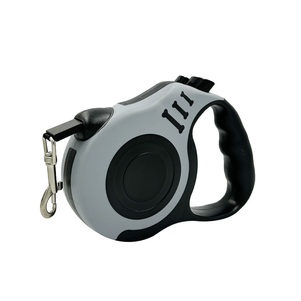 Automatic Retractable Dog Leash with Bone Handle