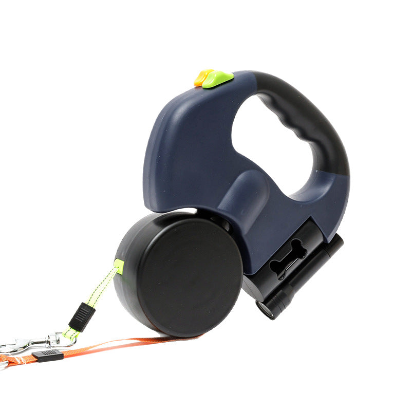 Automatic Retractable Dual Dog Leash for Small Medium Breeds