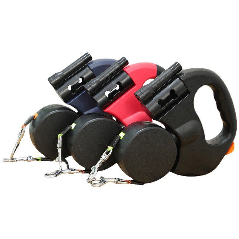 Automatic Retractable Dual Pet Leash