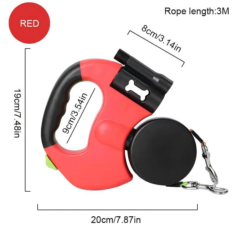 Automatic Retractable Dual Pet Leash