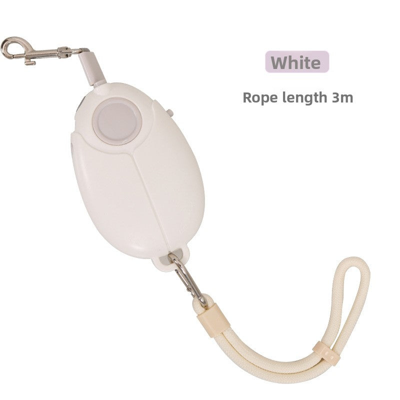 Automatic retractable traction rope