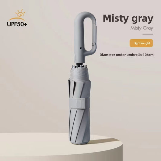 Automatic Ring Lock Folding Umbrella