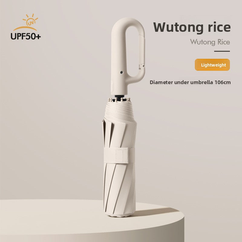 Automatic Ring Lock Folding Umbrella