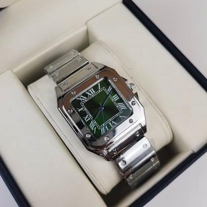 Automatic Roman Numeral Blue Balloon Watch