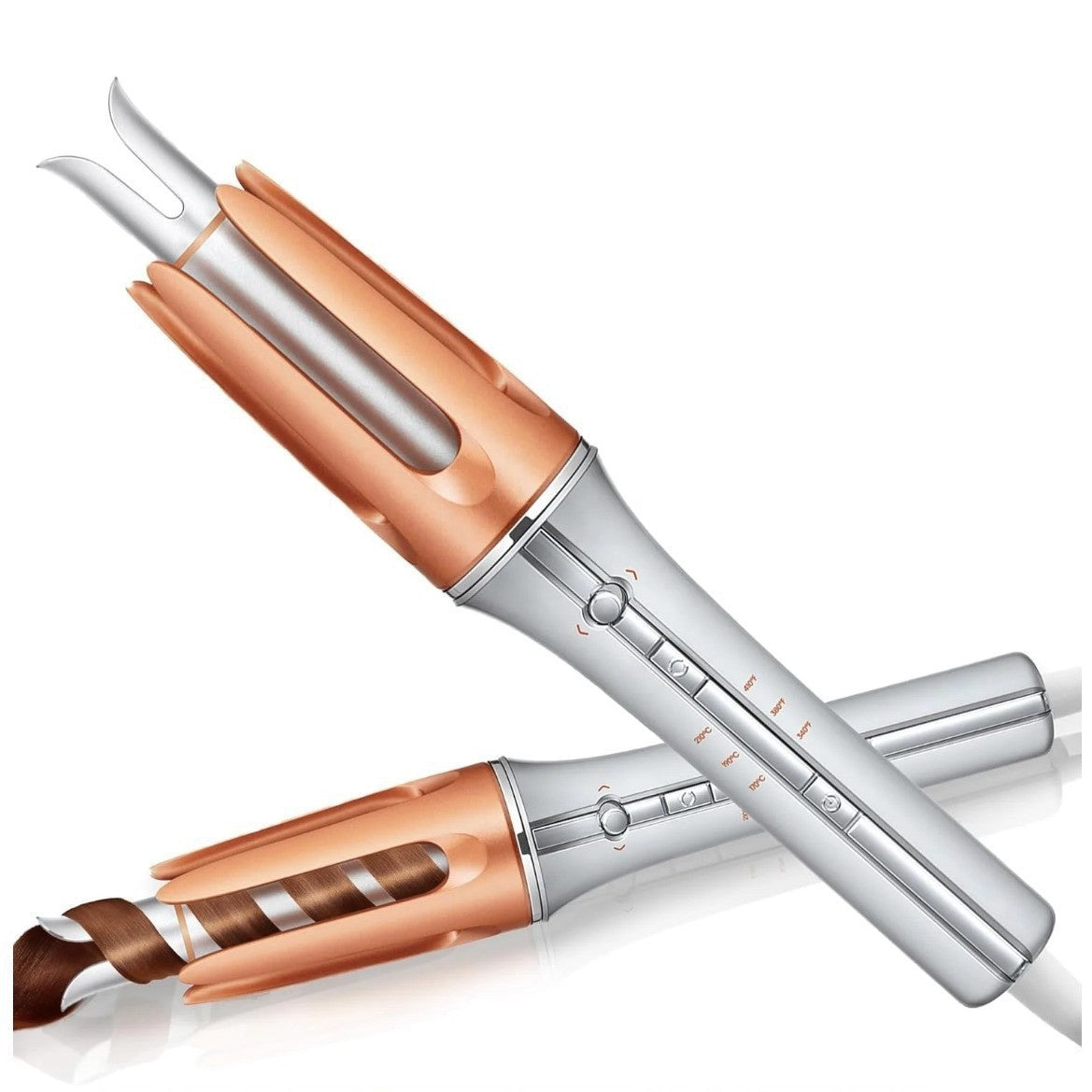Automatic Rotating Curling Iron with Negative Ion Technology