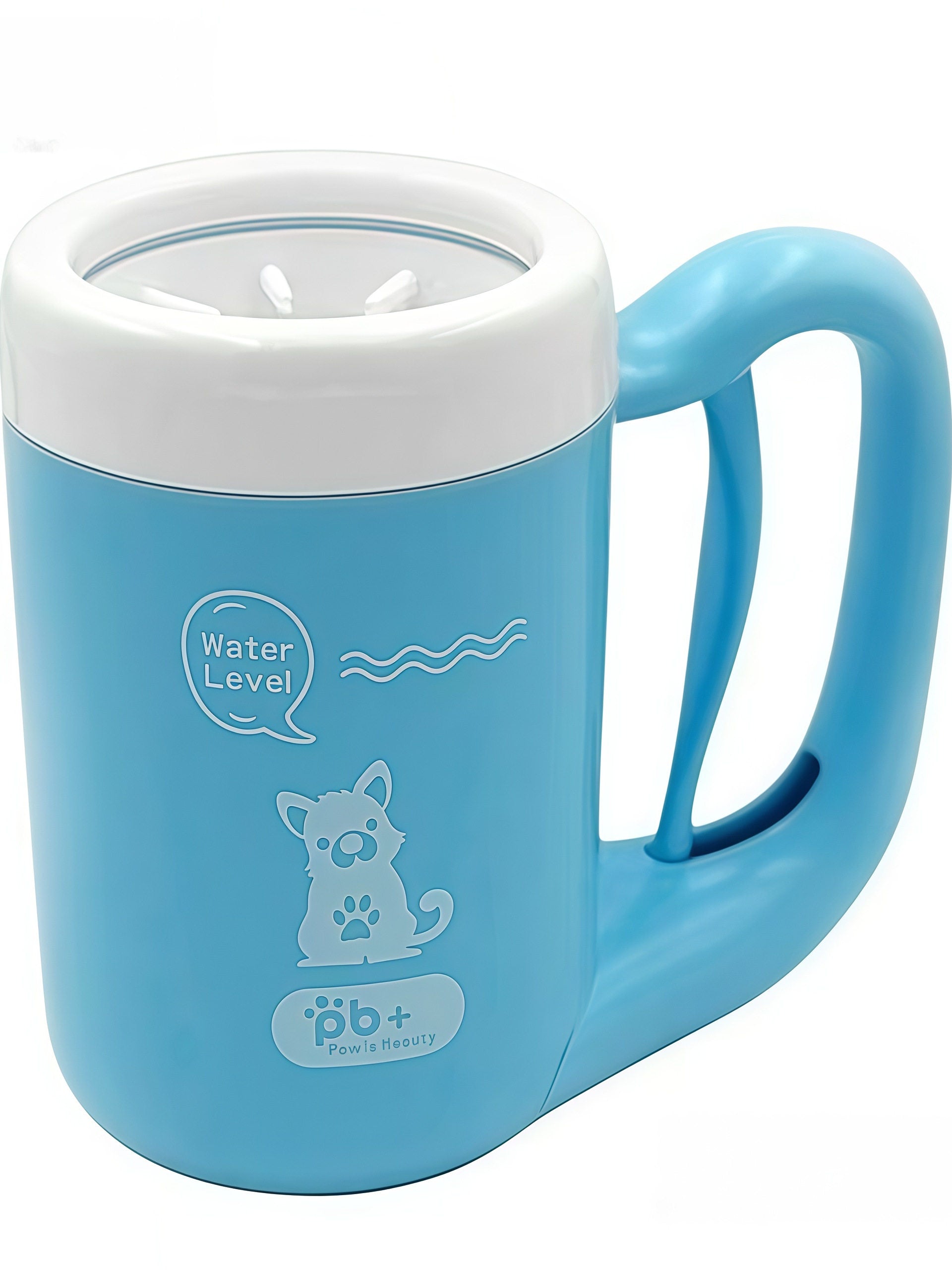 Automatic rotating foot cleaning cup