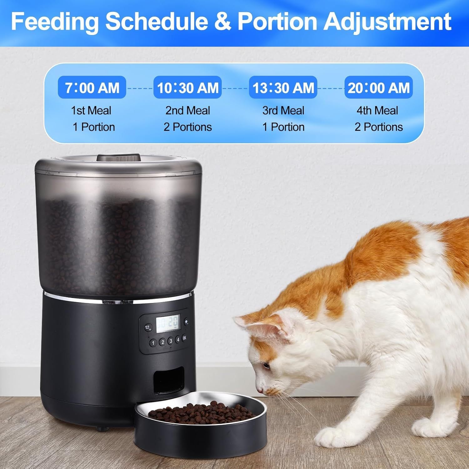 Automatic Scheduled Cat Feeder