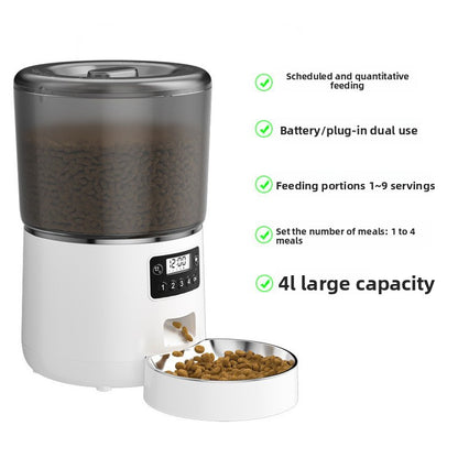 Automatic Scheduled Cat Feeder
