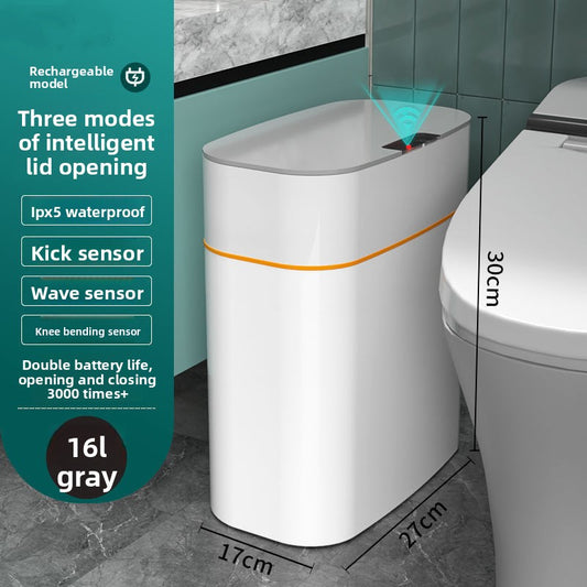 Automatic Sensor Smart Trash Can with Lid