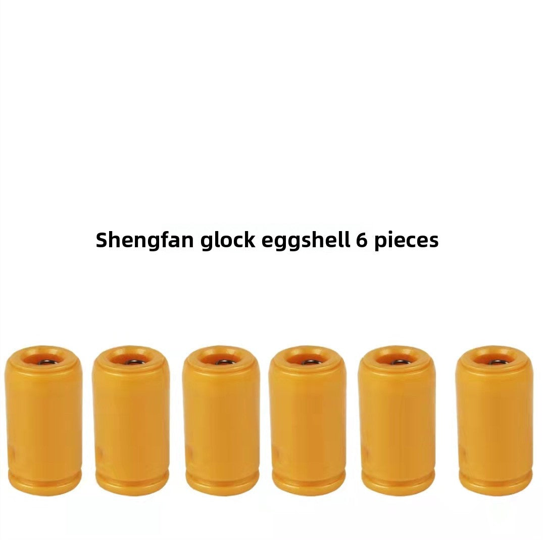 Automatic Shell Ejection Soft Bullet Toy Pistol