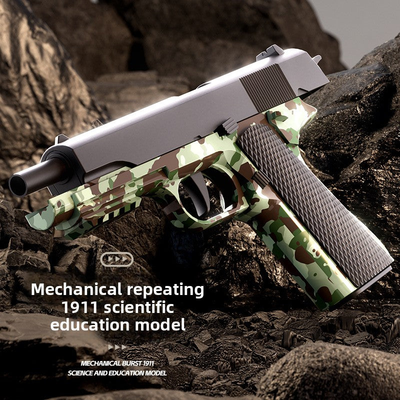 Automatic Shell Ejection Toy Guns with Linkage Reloading Action