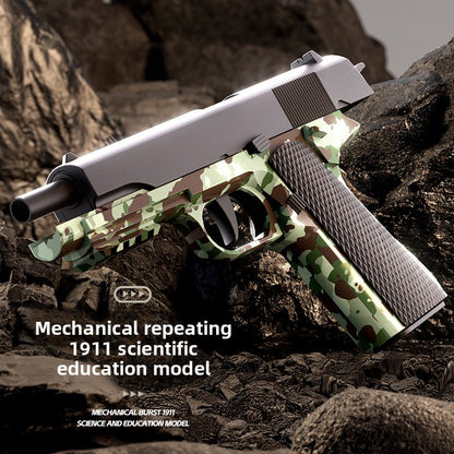 Automatic Shell Ejection Toy Guns with Linkage Reloading Action
