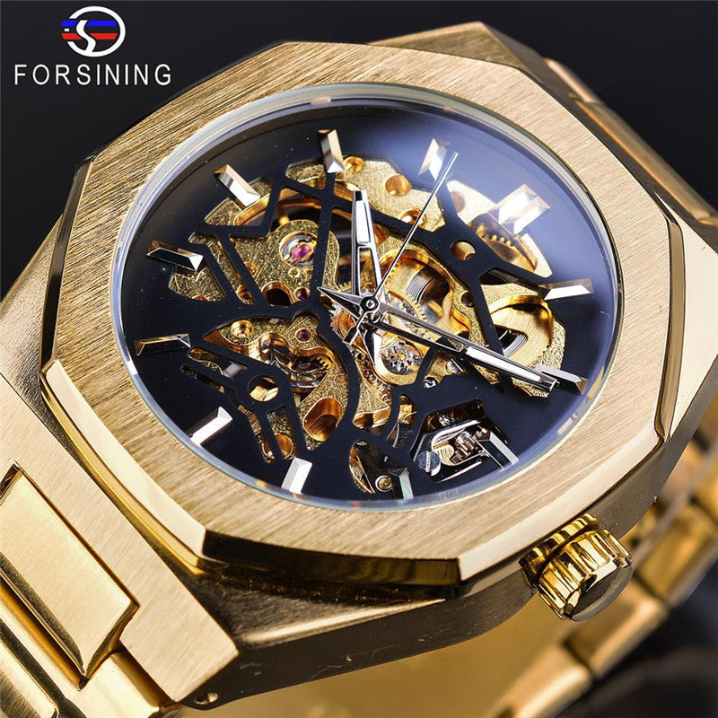 Automatic Skeleton Mechanical Watch for Men