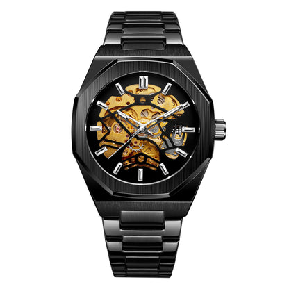 Automatic Skeleton Mechanical Watch for Men
