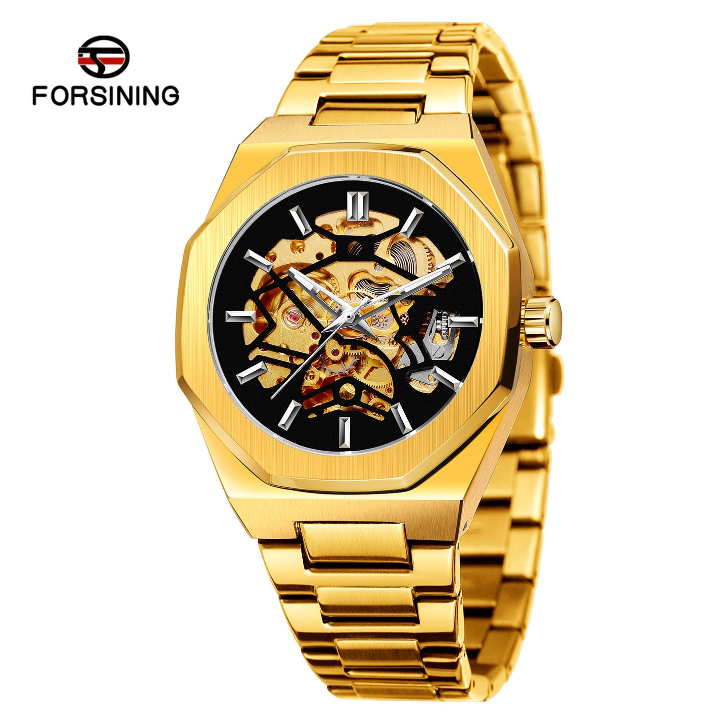Automatic Skeleton Mechanical Watch for Men