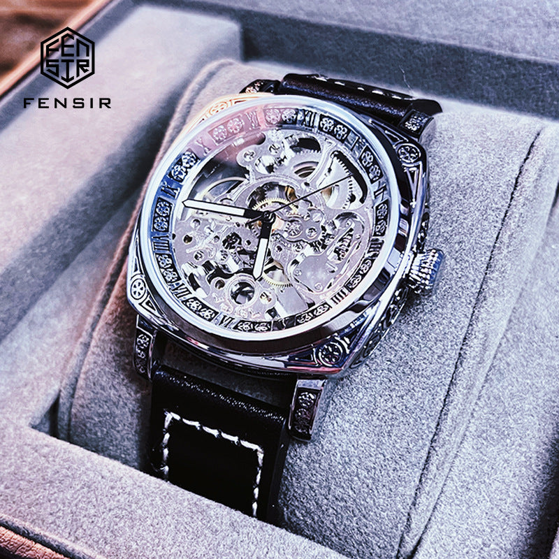 Automatic Skeleton Mechanical Watch