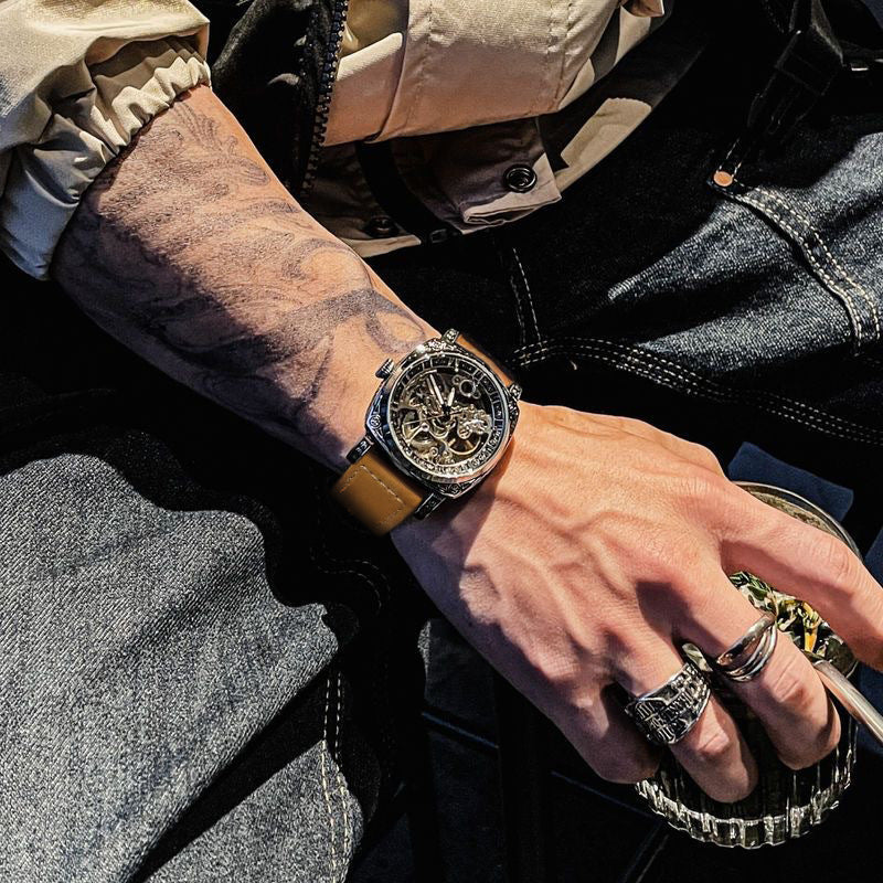 Automatic Skeleton Mechanical Watch