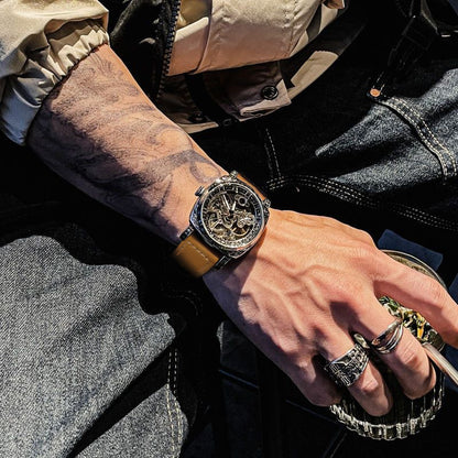 Automatic Skeleton Mechanical Watch