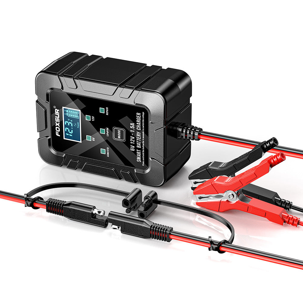 Automatic Smart 6V 12V Battery Charger