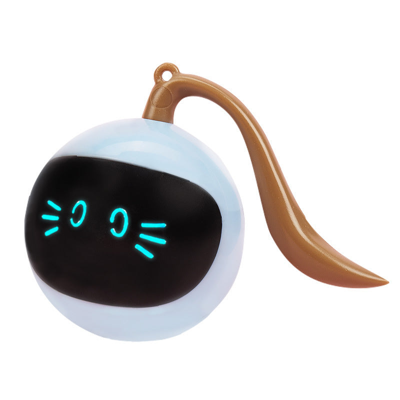 Automatic Smart Cat Toy Ball with Light and Sound