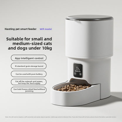 Automatic Smart Pet Feeder with WiFi Camera