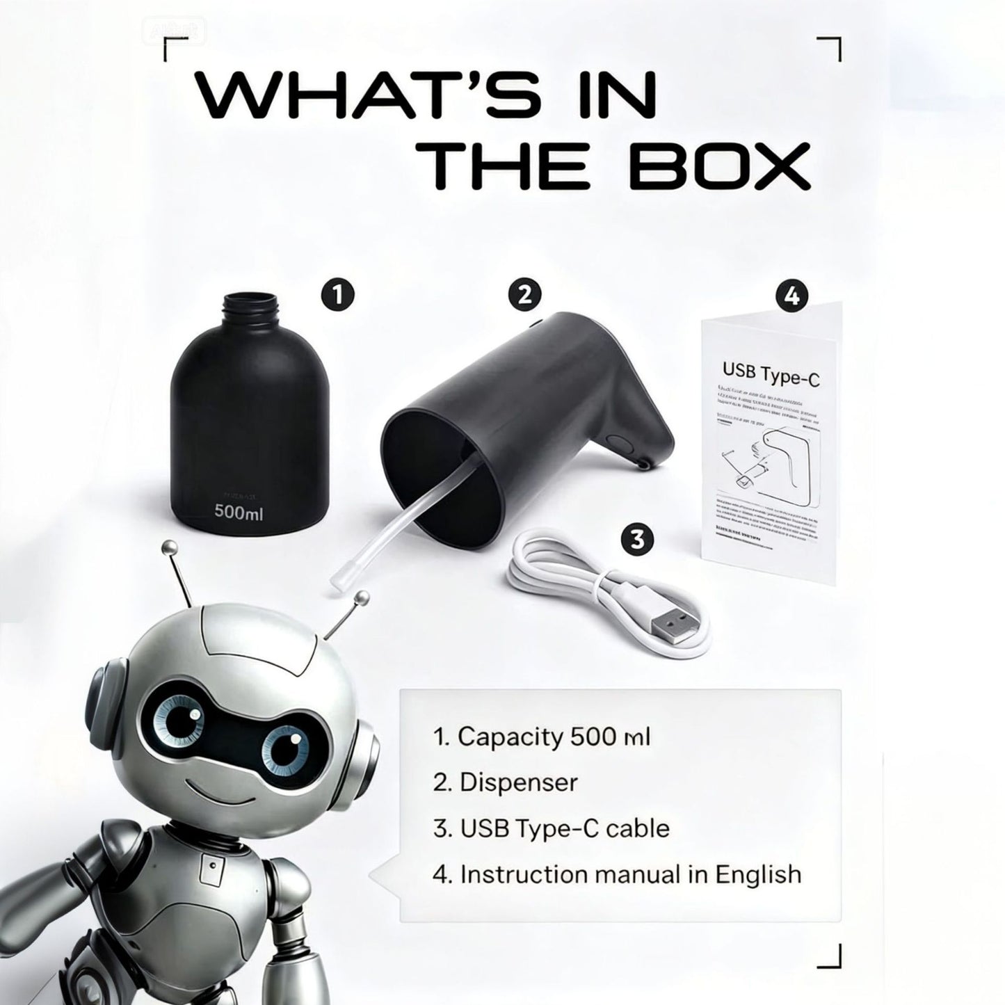 Automatic soap dispenser
