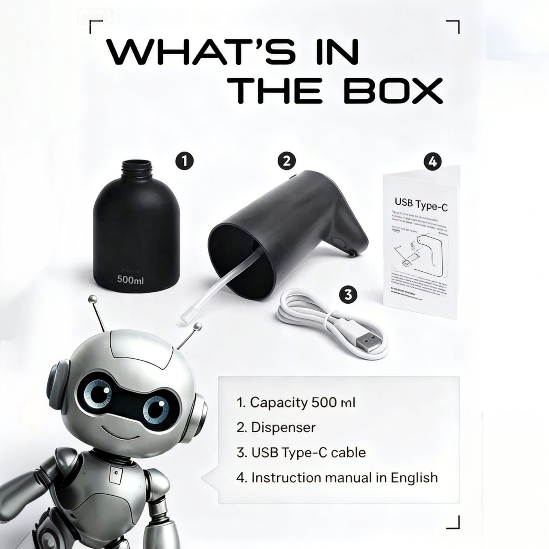 Automatic soap dispenser