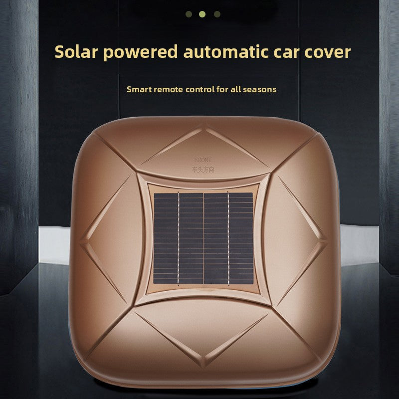 Automatic Solar Car Cover with Remote Control