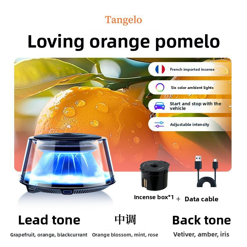 Automatic Spray Car Aromatherapy Machine with LED Lights