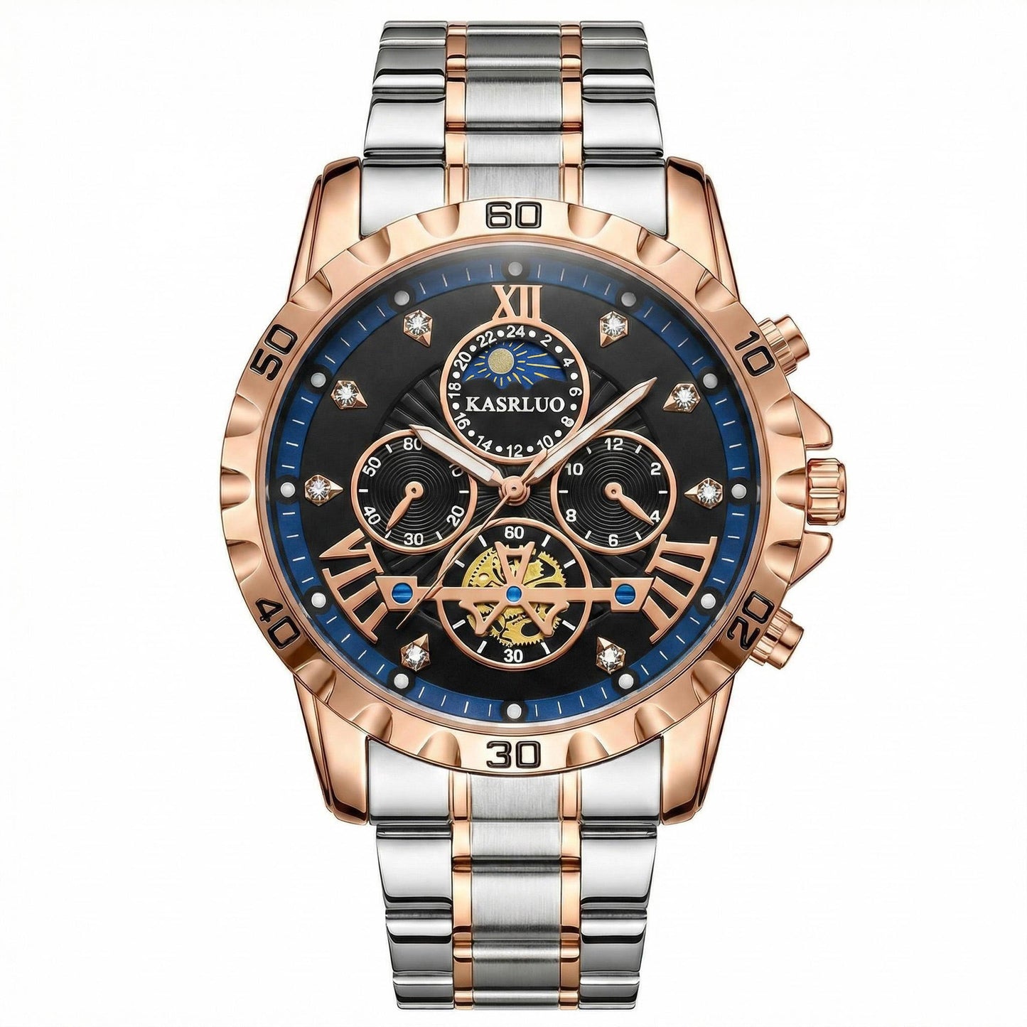 Automatic Stainless Steel Business Watch